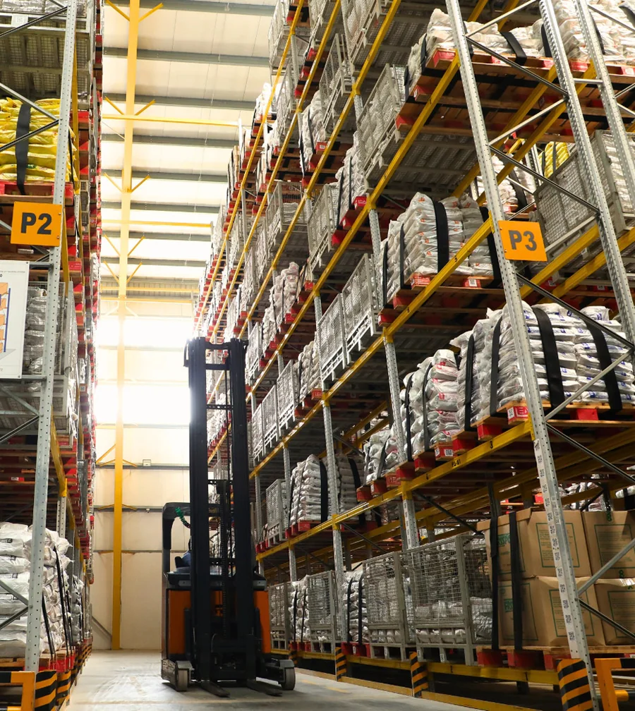 New mezzanine platform line for space optimization
